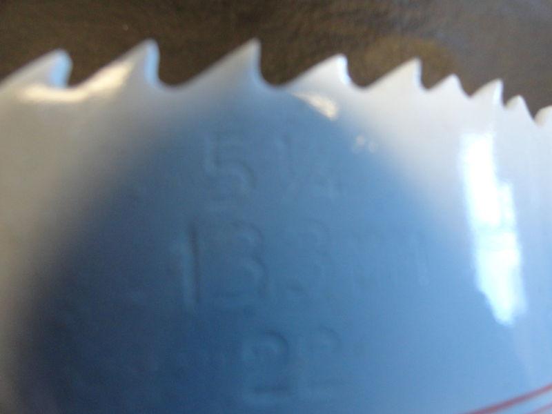 SANDVIK HOLE SAW SANDFLEX 3830-133-US BI-METAL 5-1/4