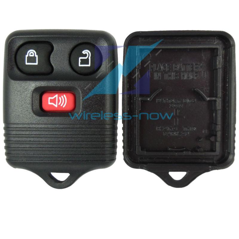 New replacement remote keyless key fob clicker case shell rubber pad housing