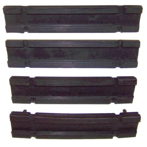 71 72 73 mustang radiator mount insulators, 4 piece set 1971 1972 1973 mustang
