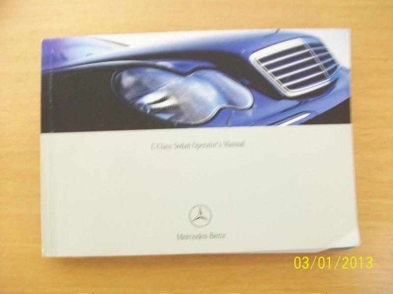 2004 mercedes- benz c-class  owners manual 