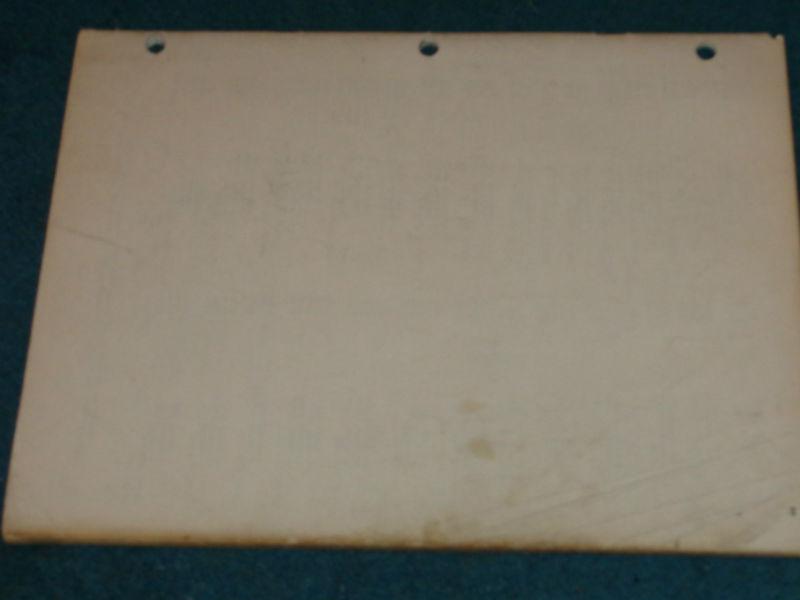 Purchase 1966 PONTIAC MOLDING & CLIP PARTS CATALOG / ORIGINAL BOOK