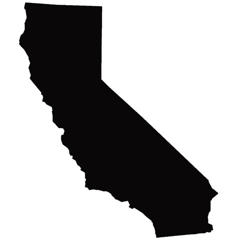 California cali ca state image republic new logo decal sticker - 2