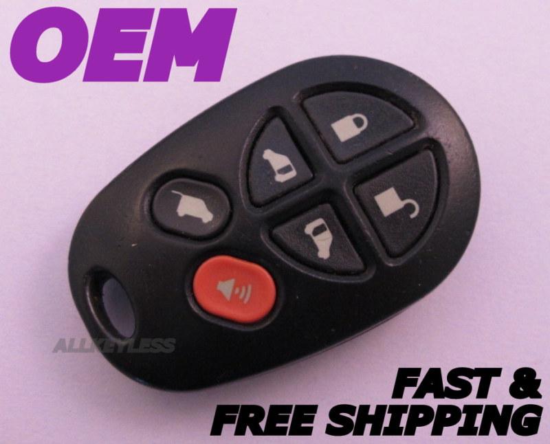 Toyota sienna xle limited keyless entry remote fob transmitter clicker car alarm