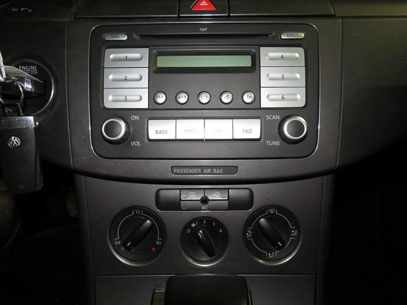 2008 volkswagen passat radio trim dash bezel 2538593