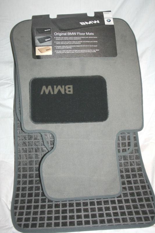 2007 to 2012 BMW 328i CONVERTIBLE Carpeted Floor Mats - FACTORY OEM ITEMS - GRAY, US $119.00, image 7