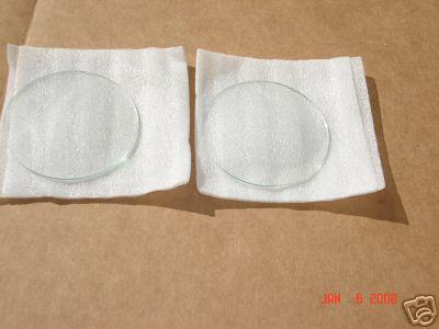 Stewart warner convex lenses for vintage gauges new!!!!