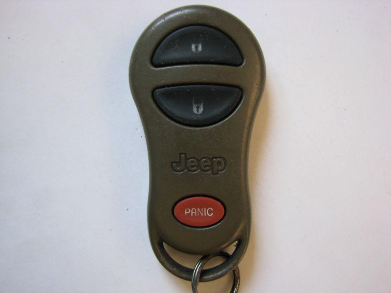 Jeep cherokee grand cherokee keyless entry remote  fcc:gq43vt9t  p/n: 56036860ab