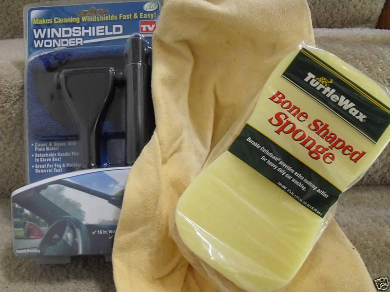 *nwt* auto detail/home cleaning  3 pc kit  brand new ! with free shipping !!!