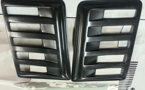 1992-1996 f-series ext cab side window louver