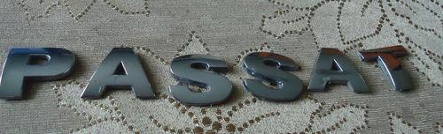 1999-2005 vw passat rear trunk chrome emblem badge logo 98 99 00 01 02 03 04 05