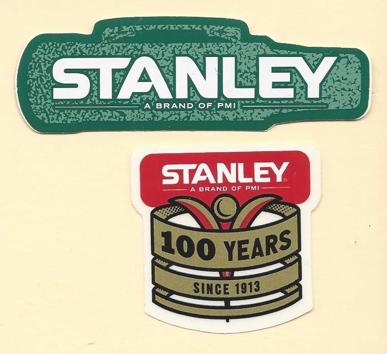 Stanley tools decal stickers set of 2