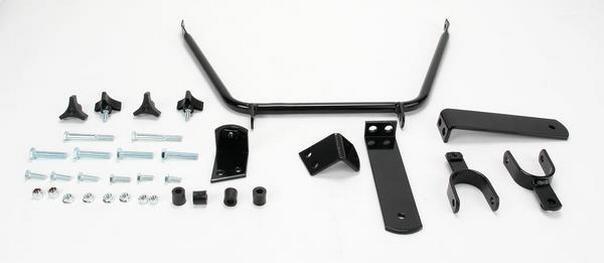 Moose universal utv front rack mounting kit fits 09-11 polaris ranger 700