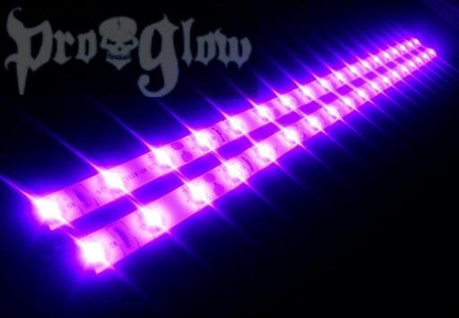 2x12" pink led neon light strips ★ car, truck, motorcycle, boat, golf cart, suv