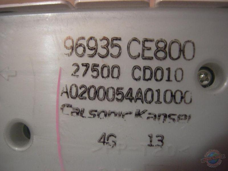 Temperature control 350z 541085 04 assy auto w-comp