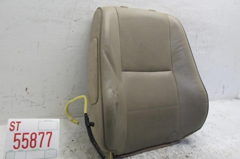01 02 03 lexus is300 right passenger front seat upper back cushion oem leather