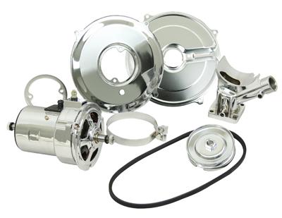 Deluxe chrome alternator kit, dune buggy vw baja bug