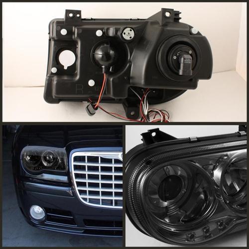 08-10 300C Smoked Pro Headlights + LED Perform Tail Lights + Projector Fog Light, US $436.99, image 2