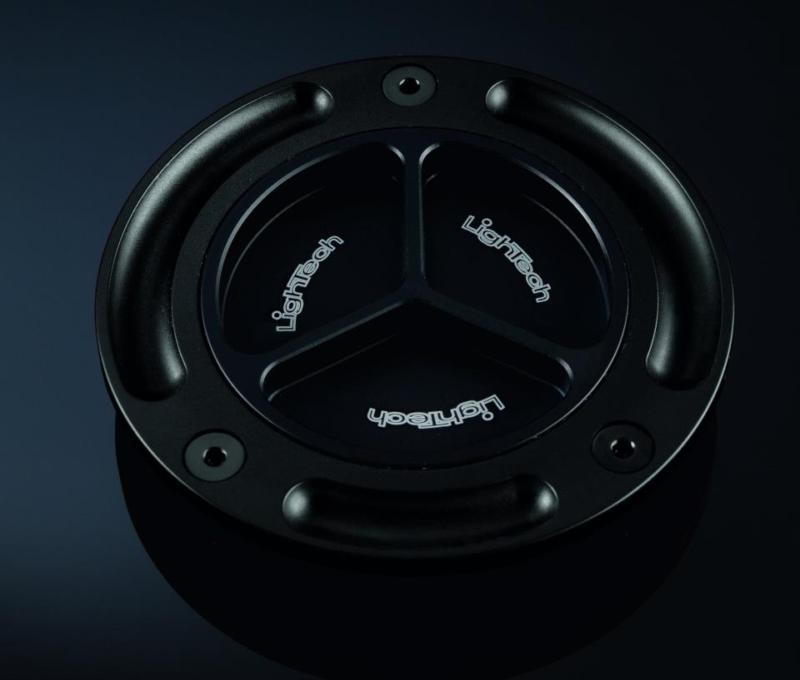 Purchase LighTech Gas / Fuel tank caps for Suzuki Black color in Canoga Park, California, US