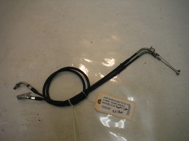 1995 kawasaki vulcan 800 oem throttle cable cables pull push vn800