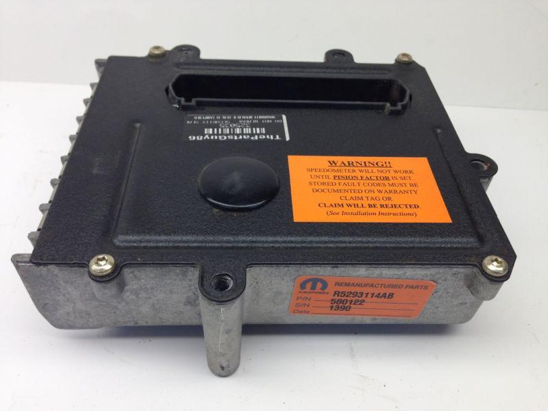 97-98 dodge avenger chrysler sebring eclipse talon tcu tcm r5293114ab mitsubishi