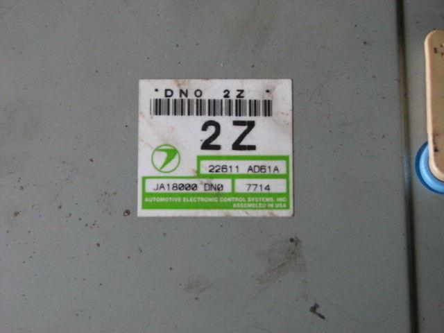  legacy 1998 98 2.5l gt ja18000 dn0