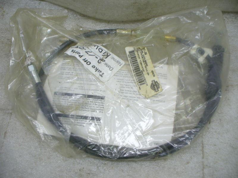 Harley 04-06 xl 883/1200 oem 58 1/2" long black clutch cable.
