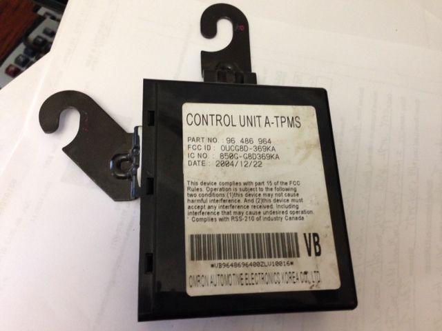 Tpms control unit computer 96 486 964 tire pressure suzuki verona 2005