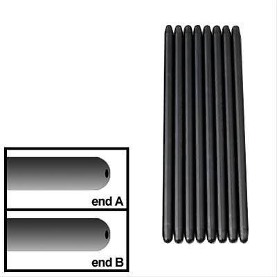 Comp cams hi-tech pushrods set of 8 3/8" dia ball - ball 8.280"
