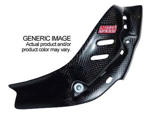 Lightspeed carbon fiber water pump/clutch case guard  024-05490