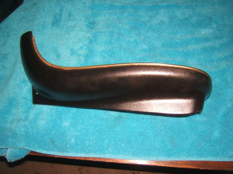 1966-72 gm pontiac gto chevelle 442 buick lower bucket  side seat cover rh metal