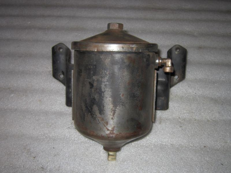 1940's early 1950's mopar straight 6 oil filter & bracket dodge plymouth desoto