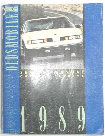 1989 oldsmobile cutlass supreme   service repair manual 