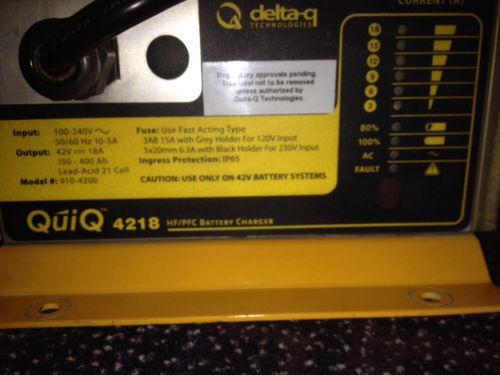 42 VOLT GOLF CART Delta-q QuiQ 42 VOLT BATTERY CHARGER **SUPER RARE**, US $150.00, image 5