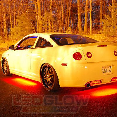 4pc Red Underglow Car LED Neon Lights Lighting w. Wireless Remote, US $89.99, image 2