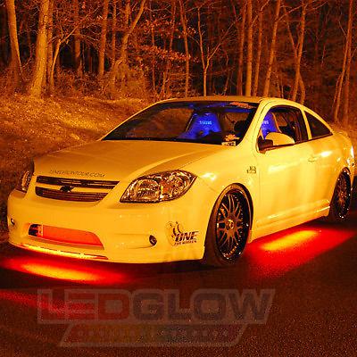 4pc Red Underglow Car LED Neon Lights Lighting w. Wireless Remote, US $89.99, image 3