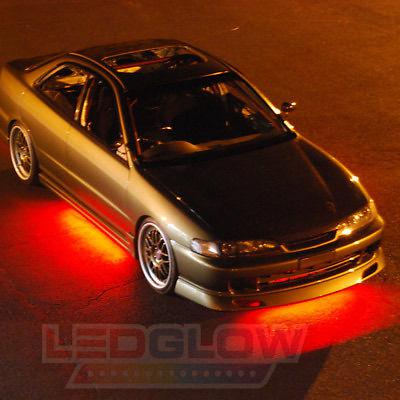 4pc Red Underglow Car LED Neon Lights Lighting w. Wireless Remote, US $89.99, image 4