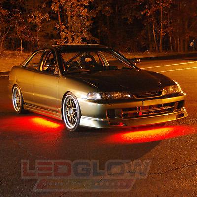 4pc Red Underglow Car LED Neon Lights Lighting w. Wireless Remote, US $89.99, image 5