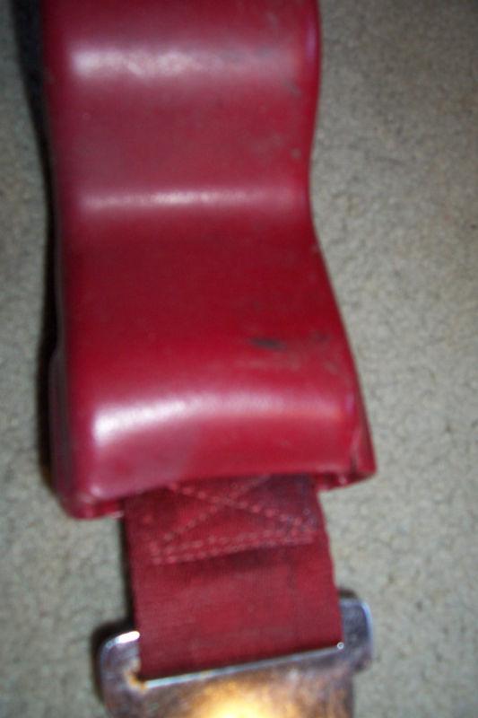 1967-1969 RED FRONT DELUXE RETRACTOR SEAT BELTS CHEVY CAMARO FIREBIRD, US $149.99, image 6