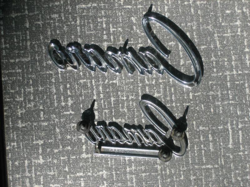 2~DIFFERENT 1967-68~CAMARO EMBLEMS~NICE SHAPE+FREE SHIPPING, US $29.99, image 2