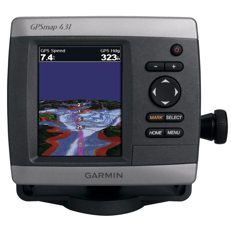 Garmin gpsmap 431 gps chartplotter bright 4" color display navigation tool new