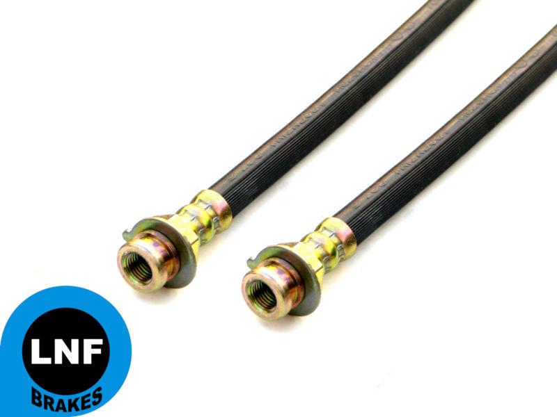 67 68 pontiac grand prix executive catalina - disc brake hose front set x2 pair