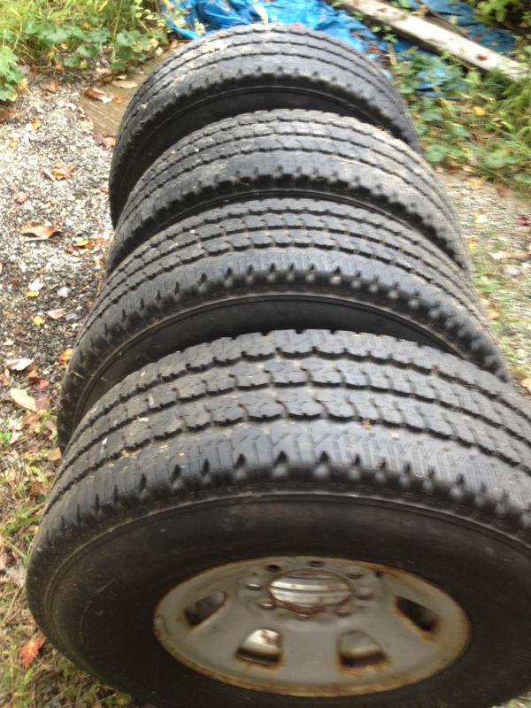 Gmc chevy truck tires 8 lug