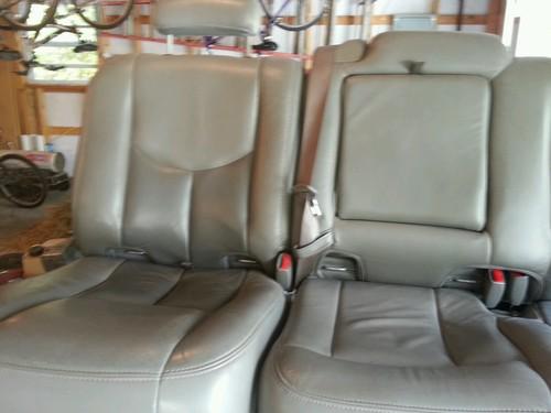 Grey Two Tone Leather Middle Seat Yukon Tahoe, US $99.00, image 2