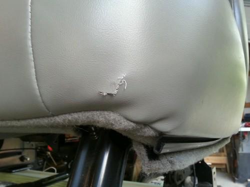 Grey Two Tone Leather Middle Seat Yukon Tahoe, US $99.00, image 6