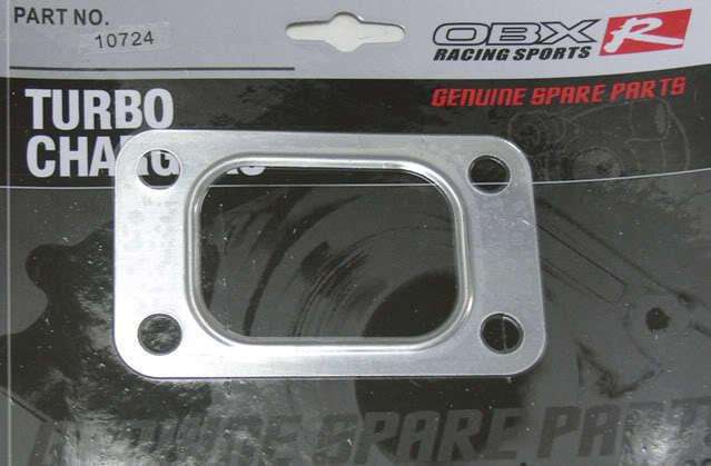 Obx gasket t3 ex inlet turbo (1 7/8 x 2 5/8) metal