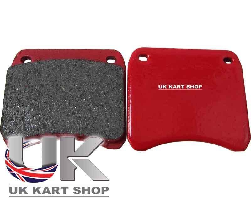 Kart kelgate / mx  red brake pads pair - exceptional  value