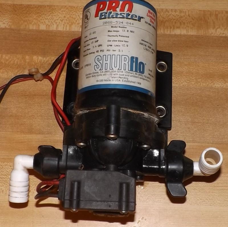 Shurflo Pro-Blaster Washdown Liquid Pump Marine Boat Nonflamable 12V Water Flow, US $90.00, image 2