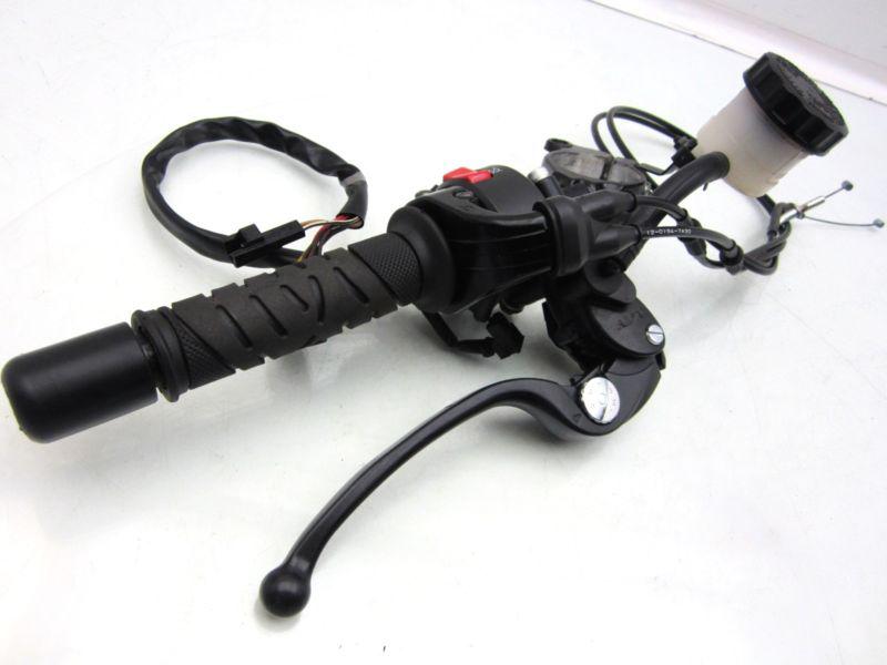 07 08 zx-6r zx6r 6 r zx6 right clipon handlebar brake master cylinder & switch