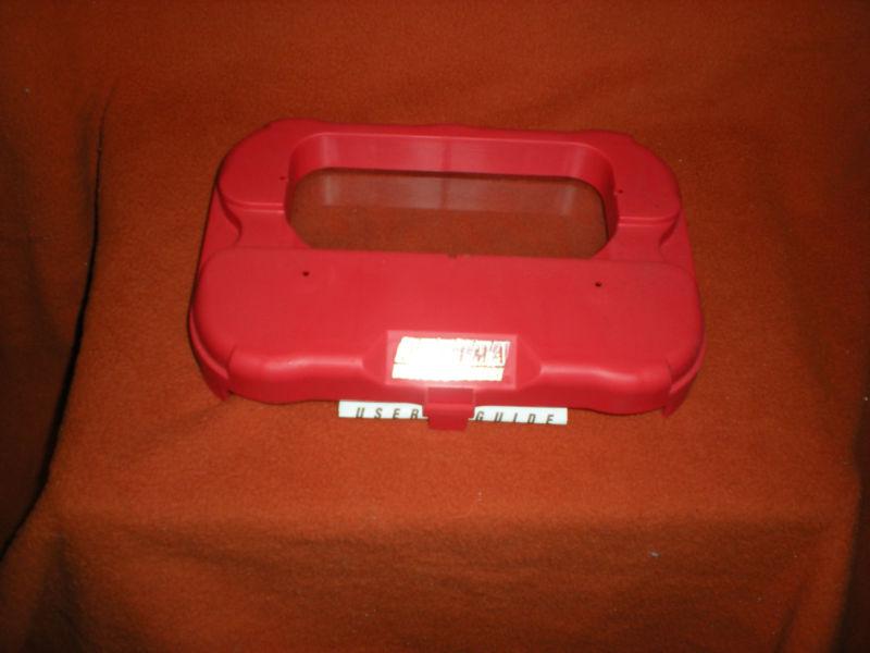 Optima battery top lid (red) muscle car / hot rods / trucks / customs 