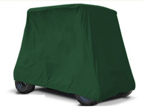 Goldline premium 4 person 4x4 tall golf car cart storage cover hunter green
